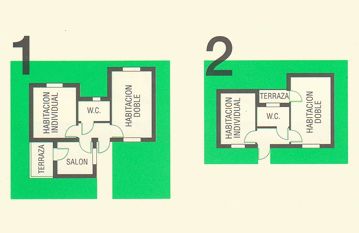 Complejo residencial El Pinar plano